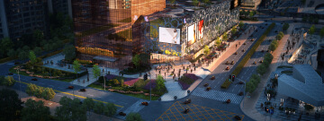 沪港中心效果图