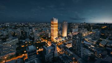 沪港中心效果图