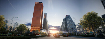 沪港中心效果图