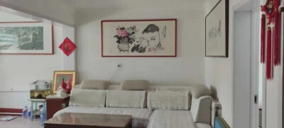 金海岸小区，80平，两室可改三室，23万，双气！