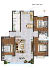 2#A-129.6㎡