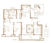 K户型约148-165㎡