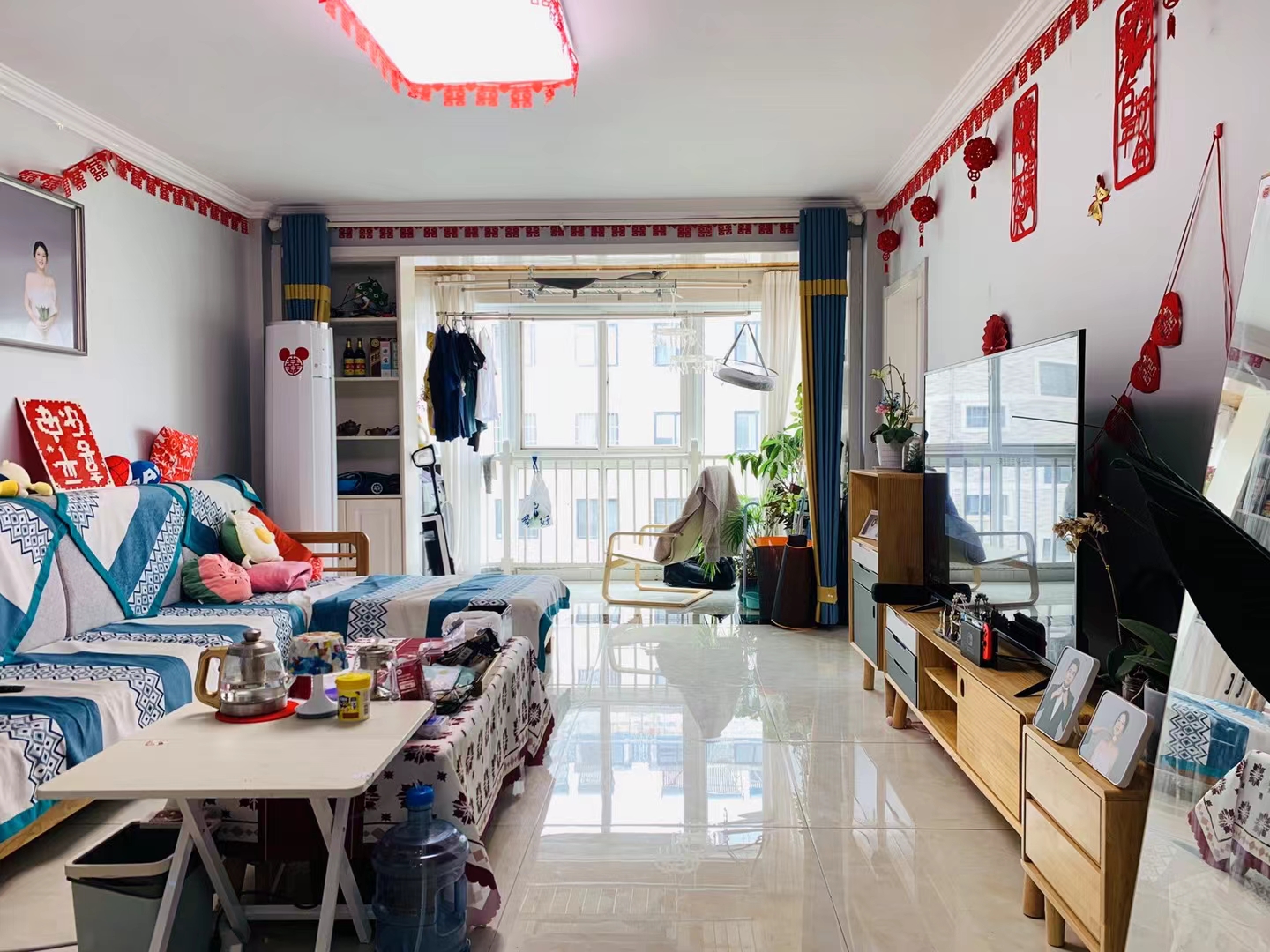 水晶花园97平3室精装婚房有车库118万出税可谈 二手房