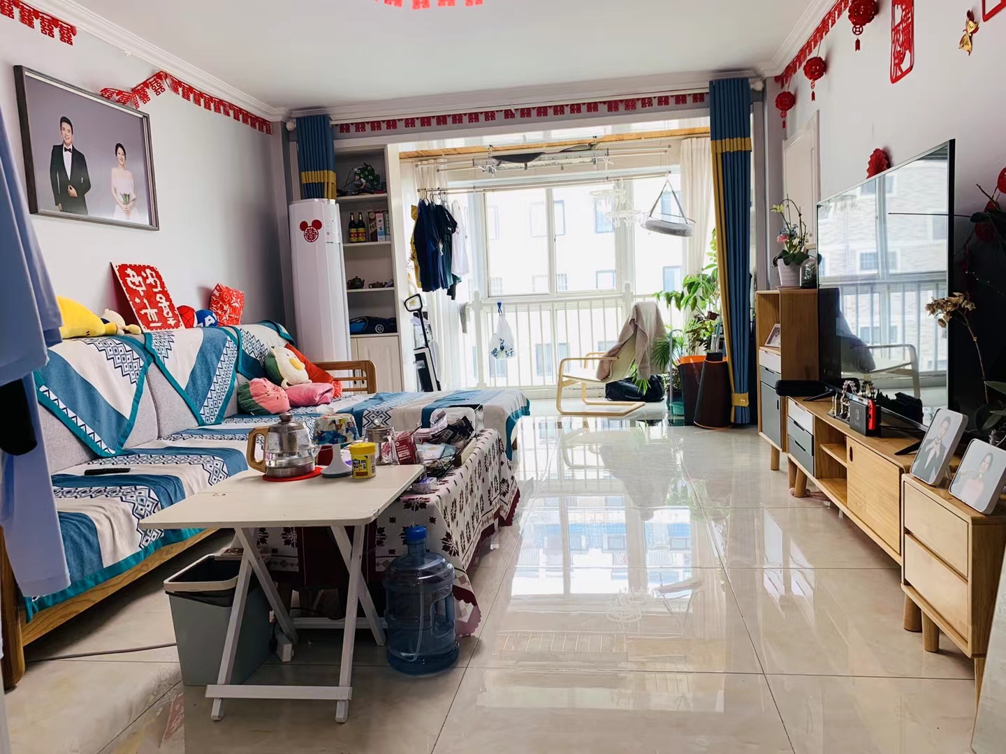 水晶花园97平3室精装婚房有车库118万出税可谈 二手房