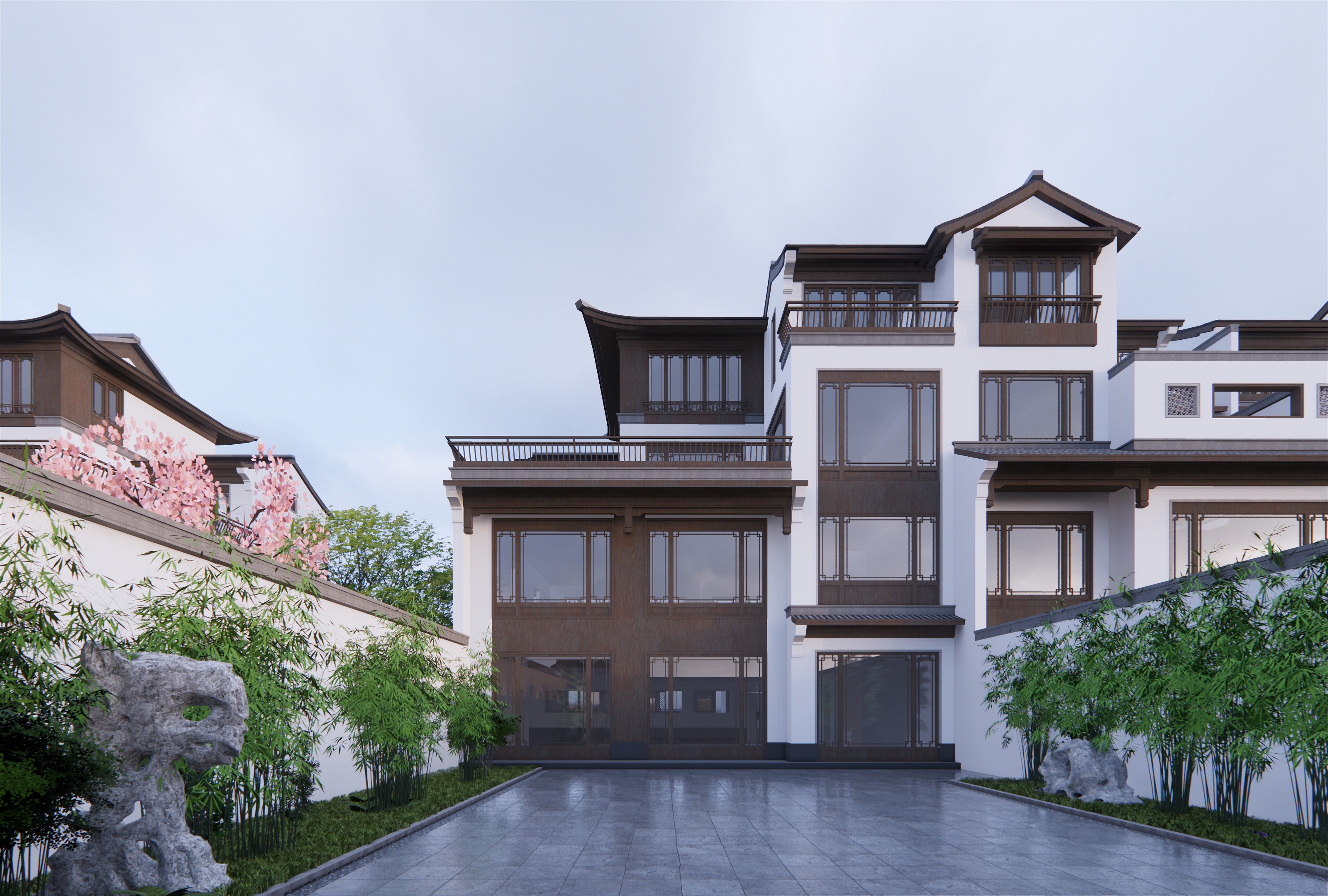 下叠庭院（效果图）