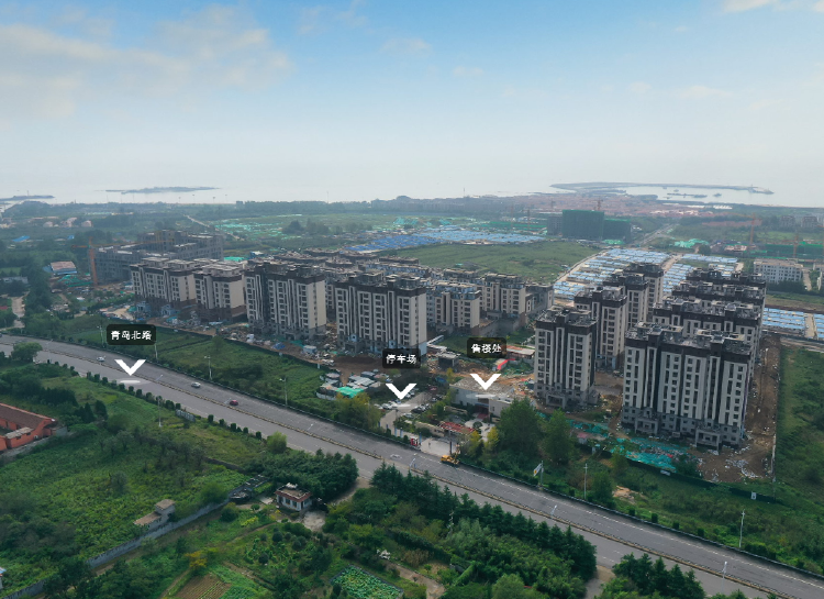 山钢龙樾项目航拍