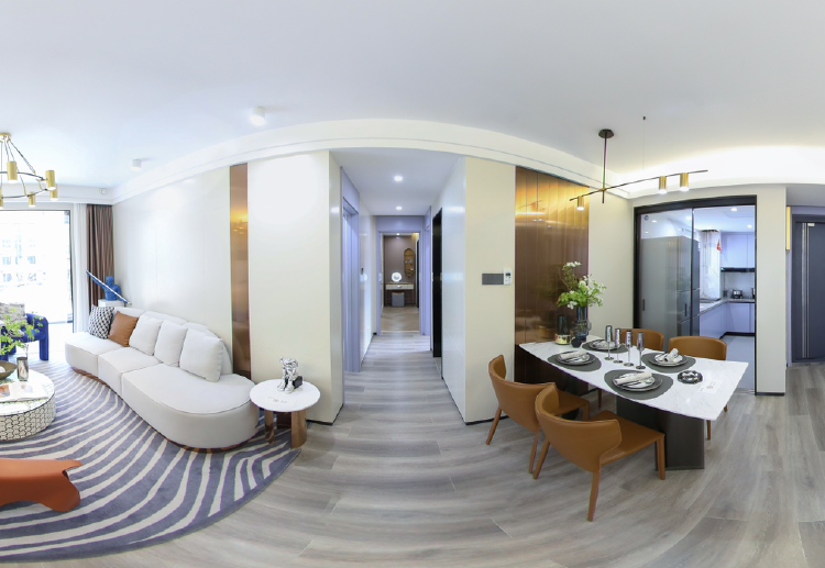 华地仟佰居116平样板间