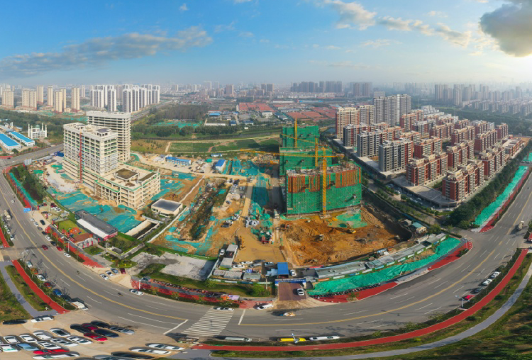 安居颐合悦府项目航拍