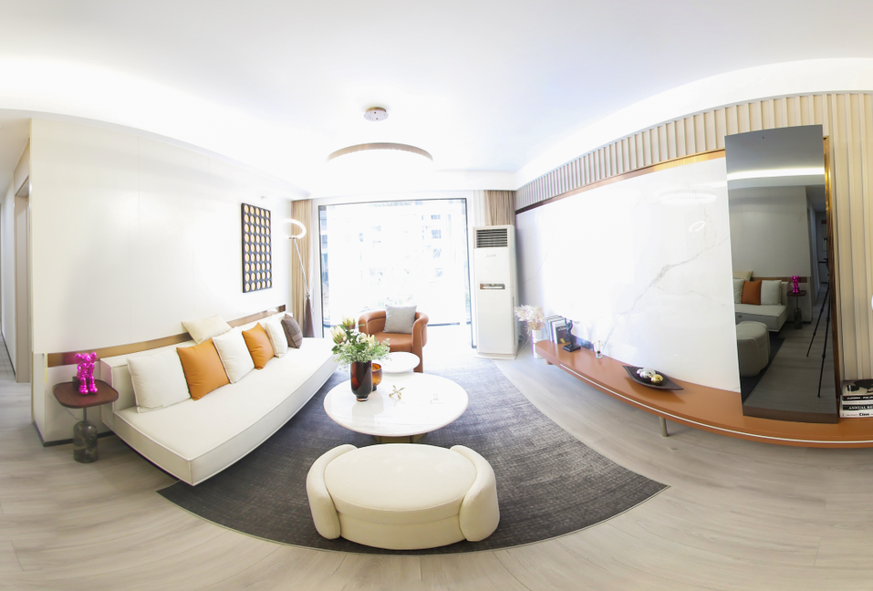 华地仟佰居110平样板间