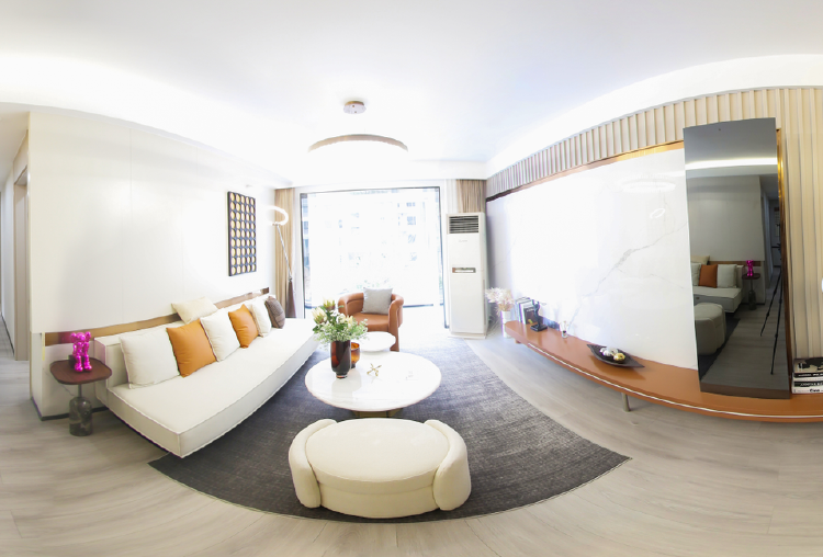 华地仟佰居110平样板间