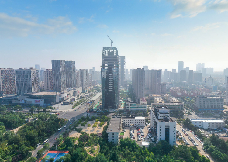 金杉国际大厦航拍