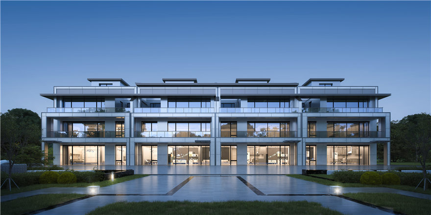 德瑞屿水湾夜景效果图