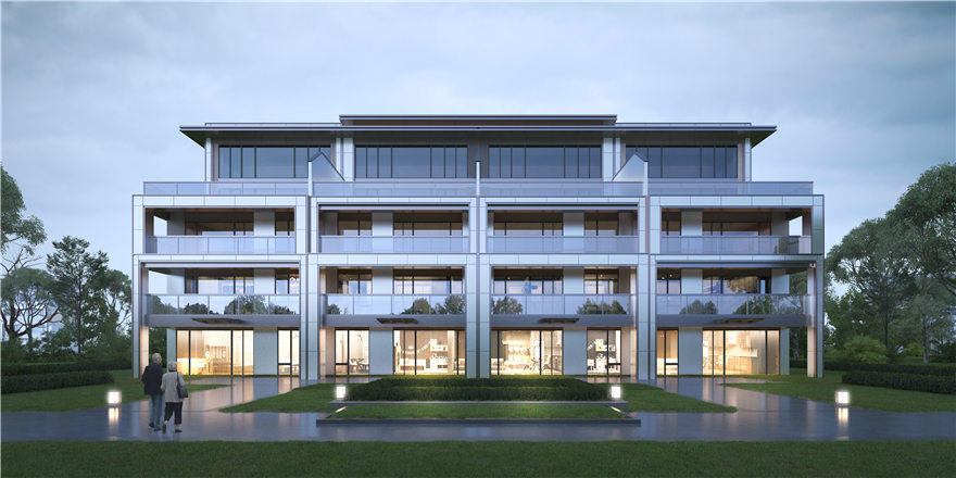 德瑞屿水湾夜景效果图