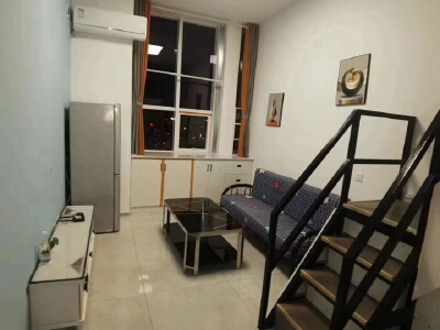 假日公寓出租，网络，空调，冰箱，洗衣机都有，月租1000元