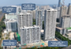 银河湾11月工程进度播报