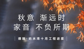 德瑞·屿水湾 | 最新工程进度播报