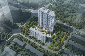 项目鸟瞰效果图