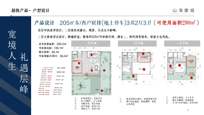 205平东/西户联排