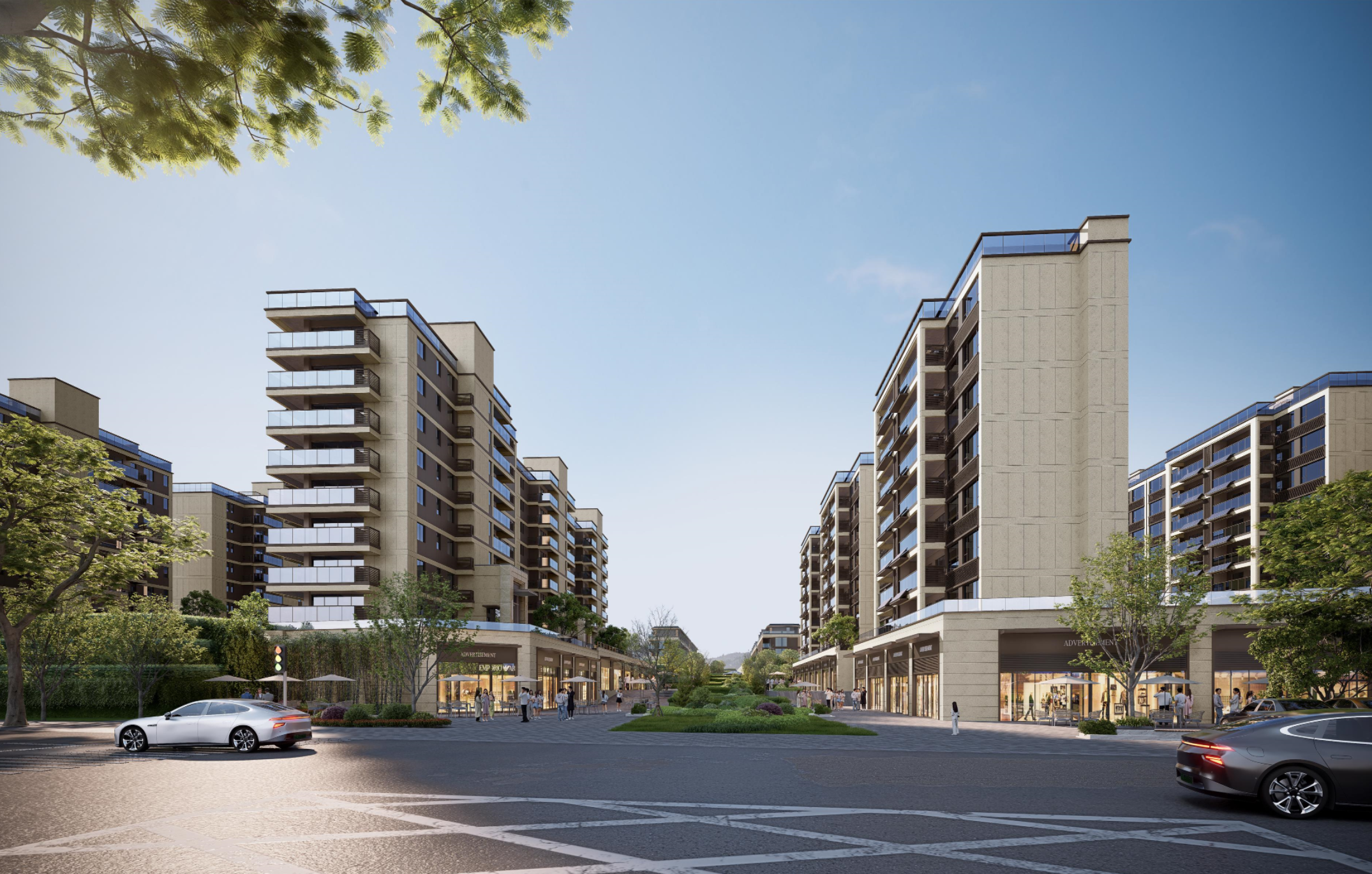 山海康城效果图