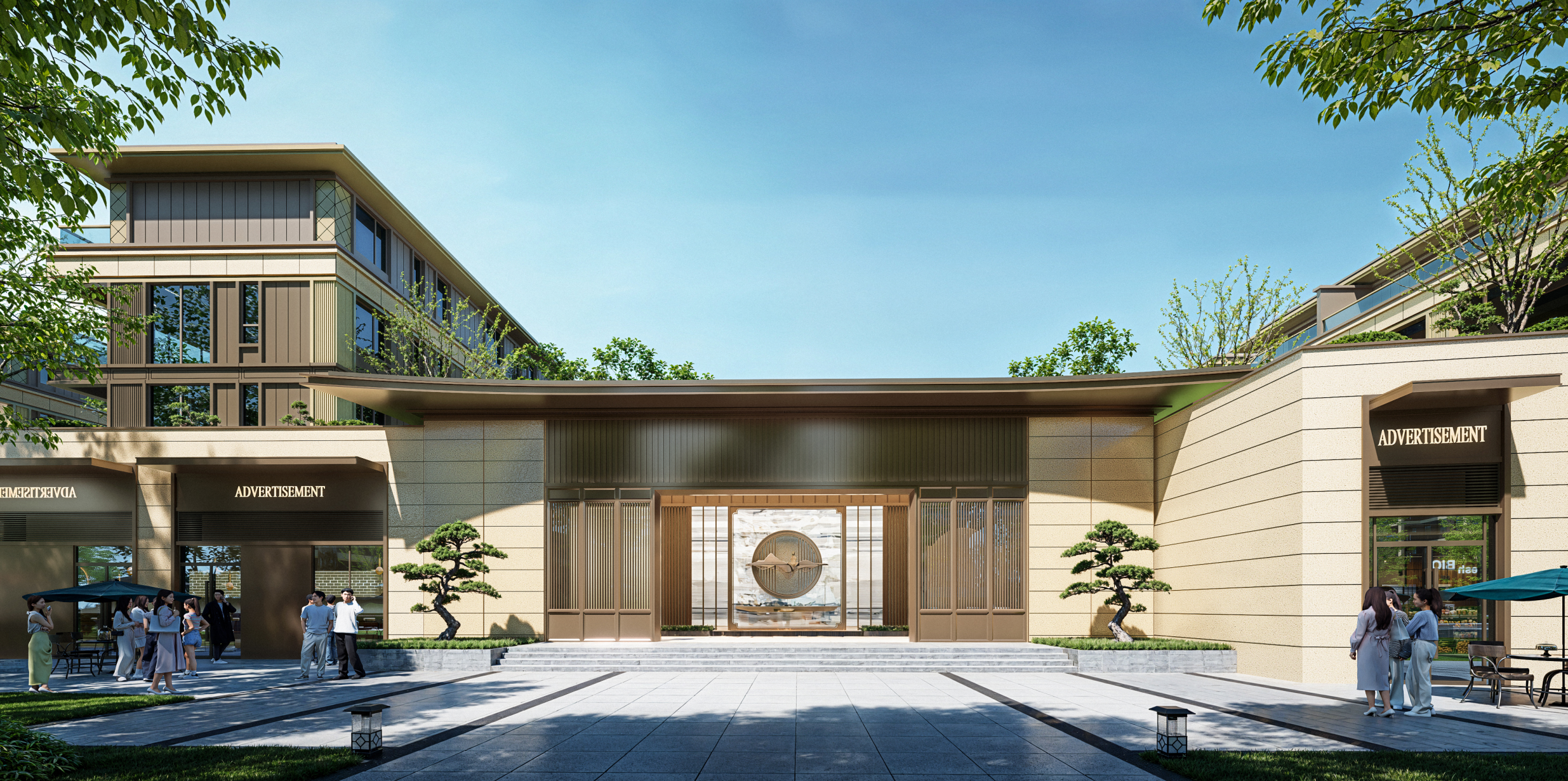 山海康城效果图