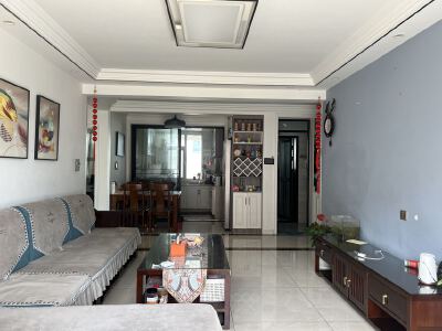 蓝天尚东区A区，3室2厅1卫，112.00㎡，精装，售价128.00万