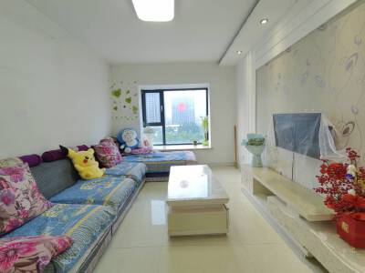 北京路本部！风景水岸电梯房84平2室精装出税49万可议有钥匙