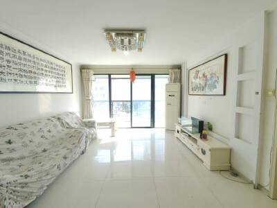 北京路本部！风景水岸多层131平3室2卫H户型带南向车库89.9万可议有钥匙