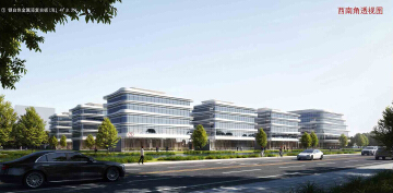 悦山海广场效果图