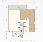 新世界锦绣前程3室3厅1厨2卫206平