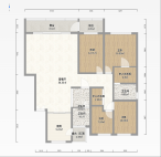 锦绣前程4室2厅1厨3卫185平
