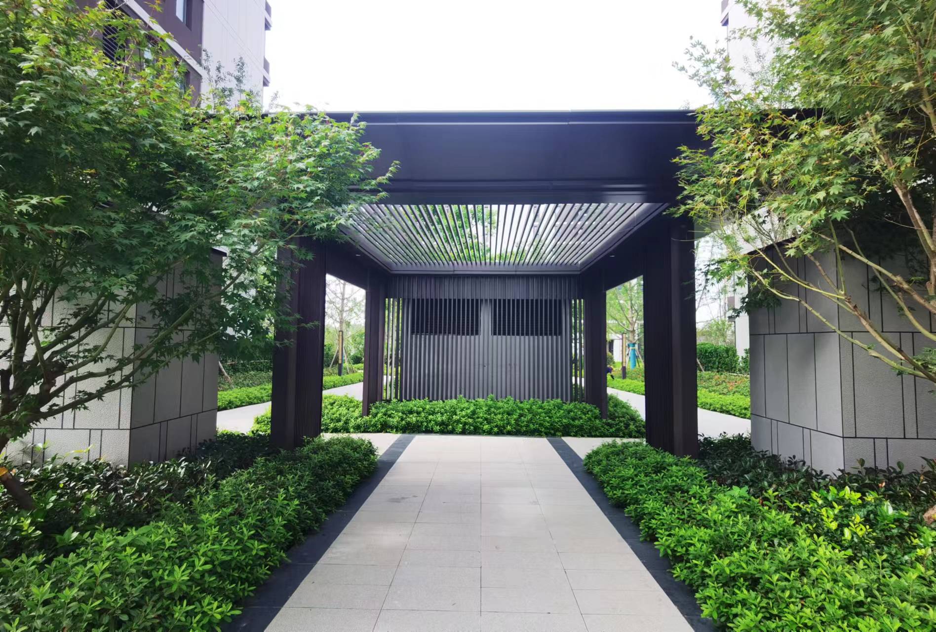 日照山海湾小高层实景图