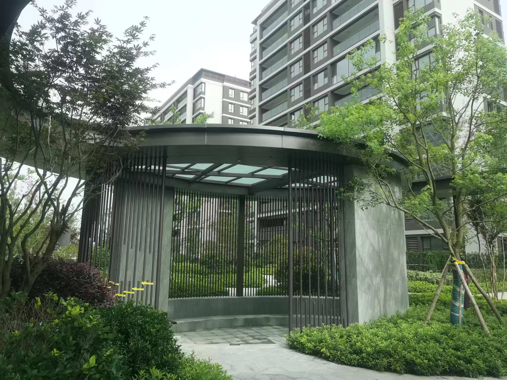 日照山海湾小高层实景图