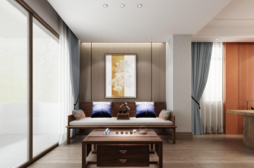 华安·黄金海岸三层起居室