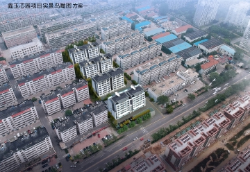 鑫玉芯园鸟瞰图