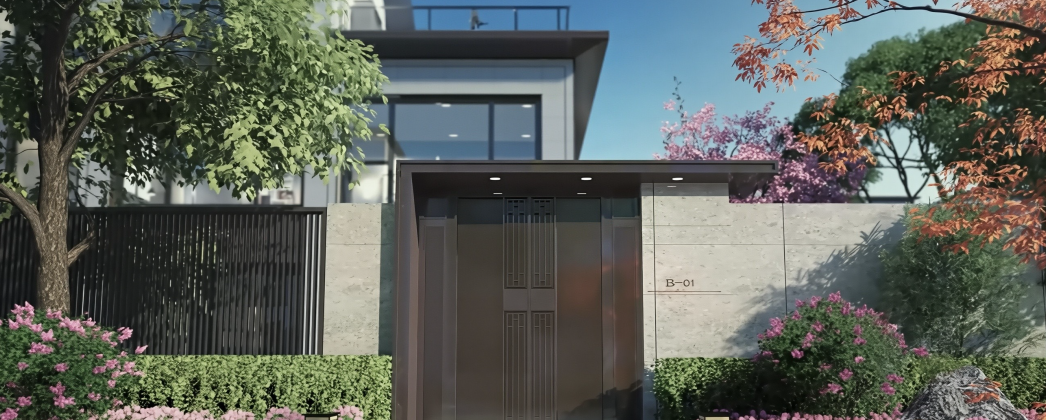 煦境天合小区景观图