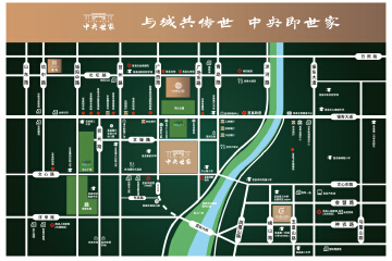 安居中央世家区位图