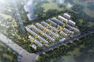 山海和苑鸟瞰图