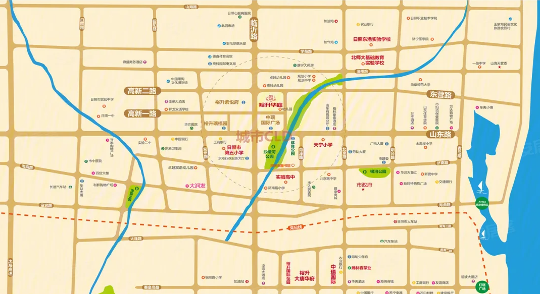 裕升华庭二期区位图