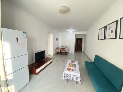 巴黎名城，2室2厅1卫，80㎡，租金1100元/月