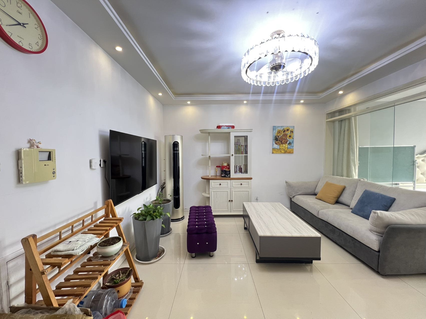 星河港湾，2室2厅1卫，78㎡，租金850元/月 租房