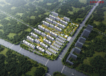 禧悦锦里鸟瞰图