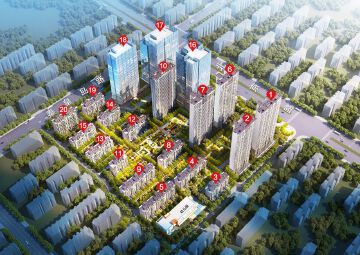 新时代华府鸟瞰图